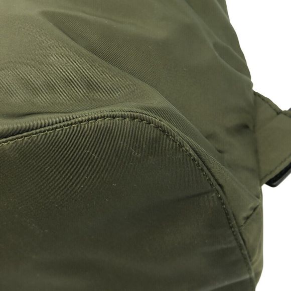 Auth Prada - Dark Green Black Nylon #99191P75B - Picture 5 of 13